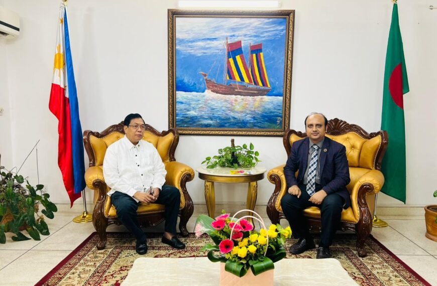 Courtesy meeting with the Ambassador of the Embassy of the Republic of the Philippines