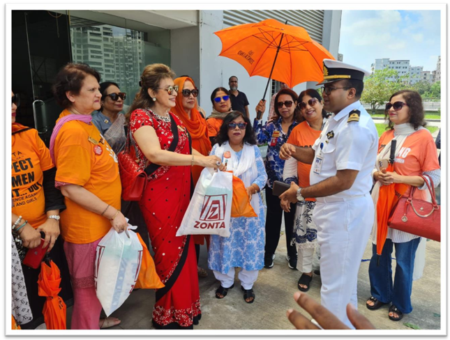 Zonta Stands With Flood Victims
