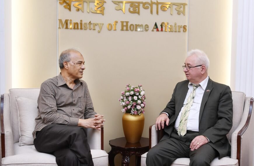 Russian Ambassador called on Home…