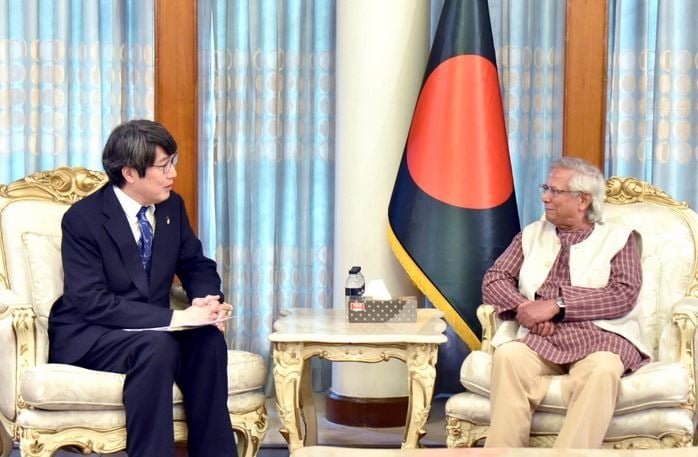 Tokyo assures Yunus of Japan’s cooperation for Bangladesh’s economic rebuilding