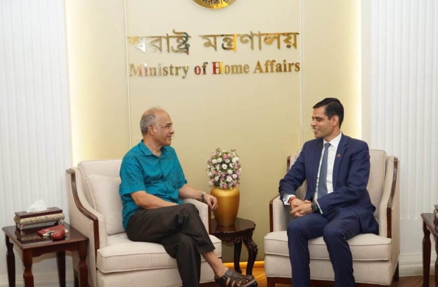 Home adviser for increasing mutual trade between Dhaka, Katmandu