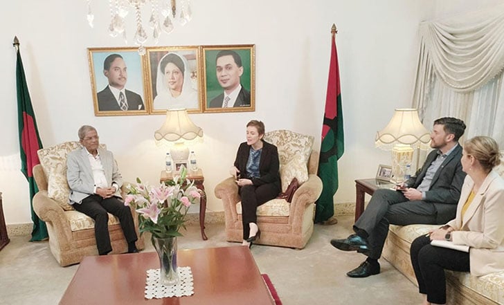 Australian High Commissioner meets Mirza Fakhrul