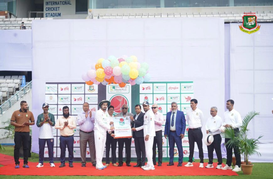 Madhumati Bank 26th National Cricket League (NCL) 2024-25 was inaugurated with a match between Khulna and Rajshahi.