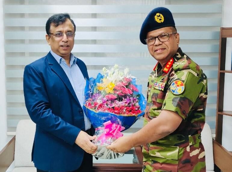 Major General Sheikh Md Sarwar Hossain Joining as new Chairman of Tea Board