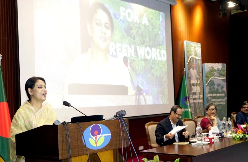 Dhaka to play its role at COP29 to limit global temperature rise: Rizwana