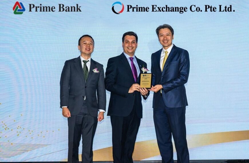 Prime Exchange Secures “Exemplary Dedication Service Award”