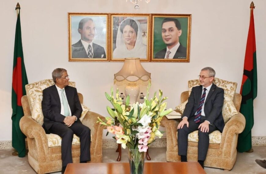 EU ambassador meets BNP secretary…