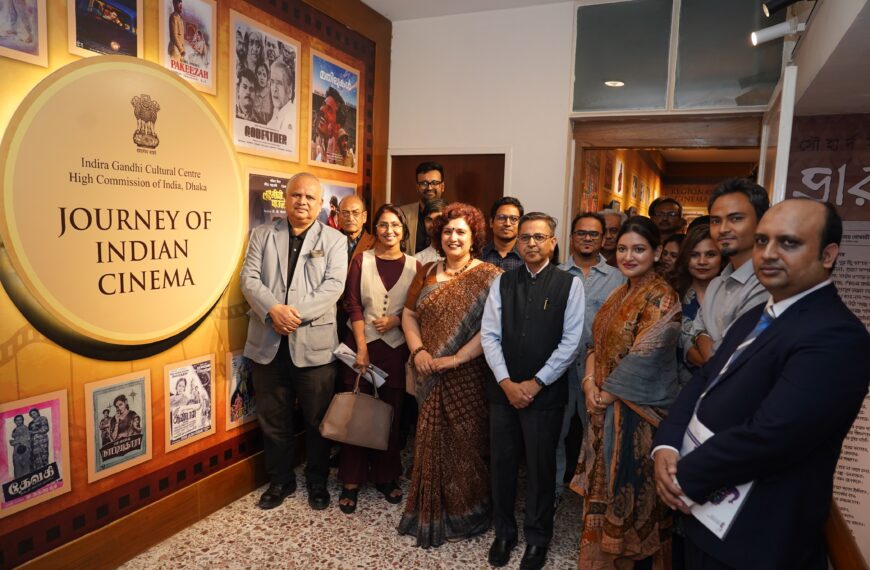 High Commission of India in Dhaka Celebrates “111 Years of Indian Cinema” and Hosts Soft Launch of WAVE Summit