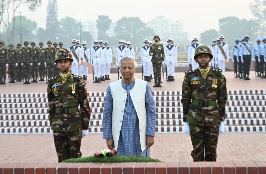Chief Advisor pays tribute at…