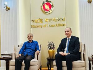 Kosovo Ambassador to Bangladesh Meets Home Affairs Advisor