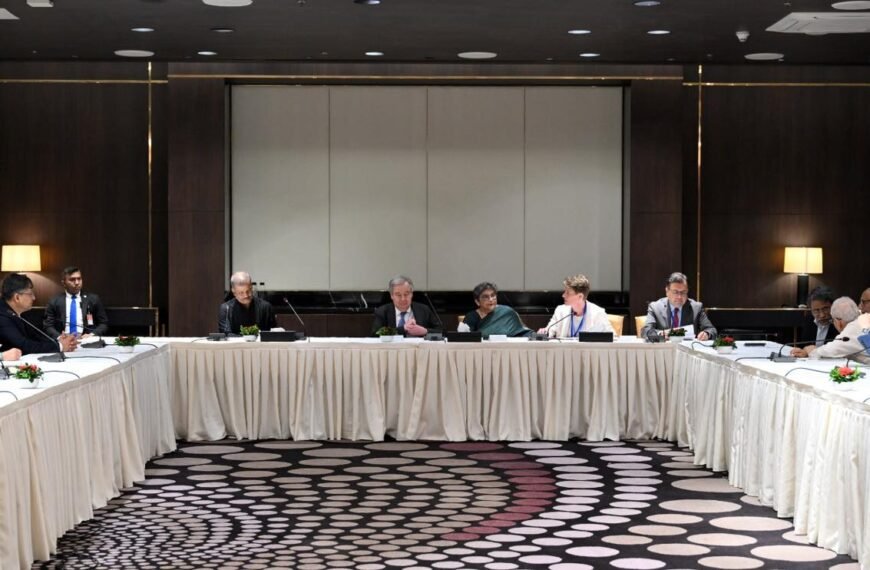 UN Secretary-General joined roundtable with…