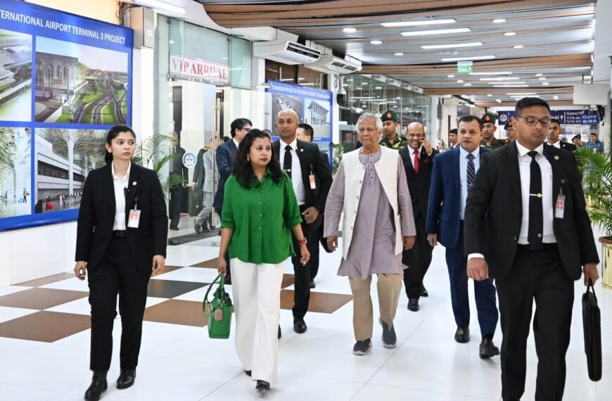 Chief Advisor leaves Dhaka for China