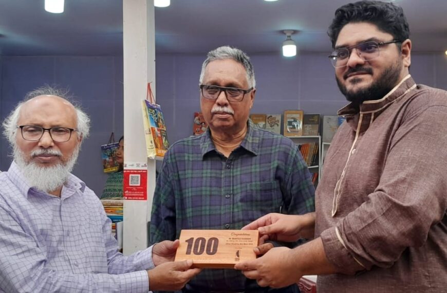 M. Safak Hossain Receives Special Recognition for Designing 100+ Book Covers at Ekushey Book Fair