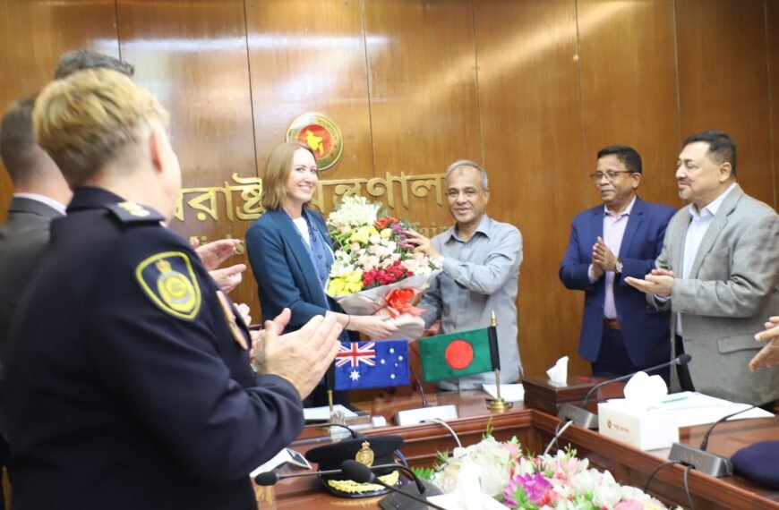 SOP signed between Bangladesh and Australia is a milestone in preventing human trafficking – Home Affairs Advisor