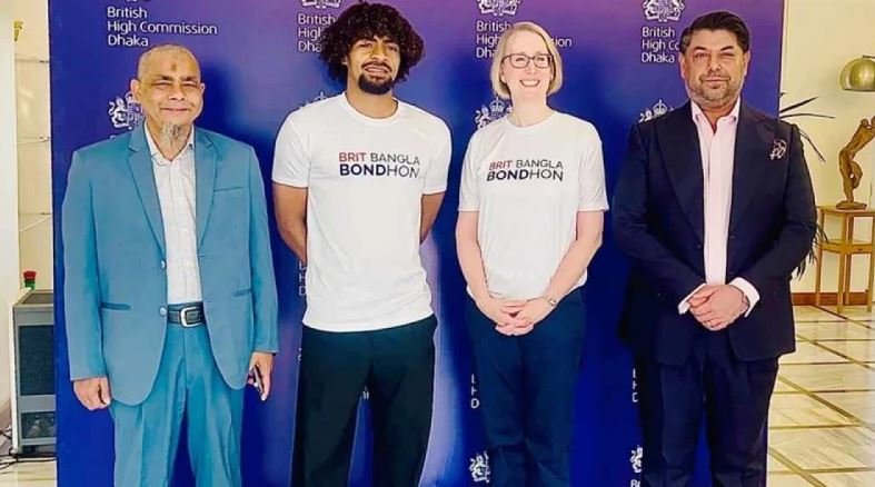 Hamza Chowdhury meets British High Commissioner