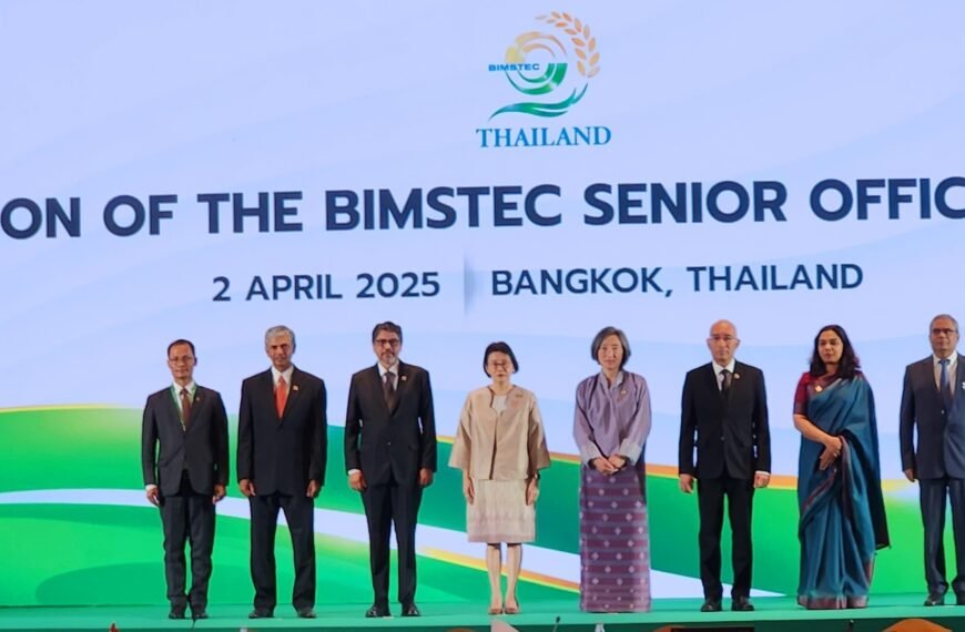 25th BIMSTEC Senior Officials’ Meeting Held in Bangkok