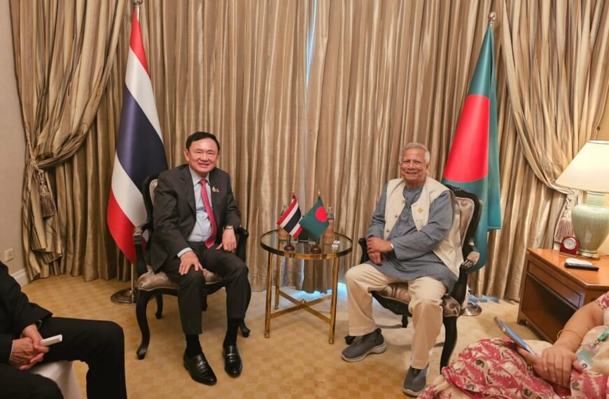 Former Thai Prime Minister Thaksin calls on Chief Adviser