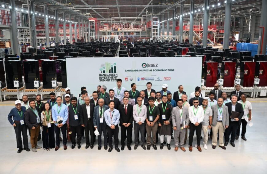 Foreign investors visit Singer Bangladesh…