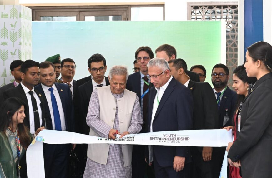 Chief Advisor inaugurates Youth Entrepreneurship Expo 2025