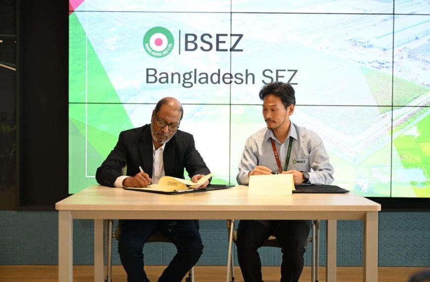Swedish company Nilorn Bangladesh to set up factory in Bangladesh Special Economic Zone (BSEZ)