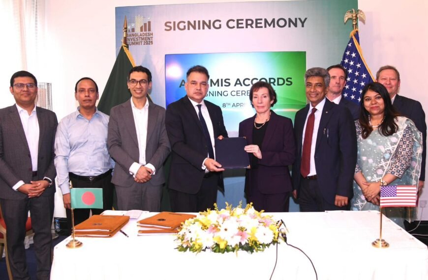 Bangladesh signs NASA’s Artemis Accords, joins global space campaign