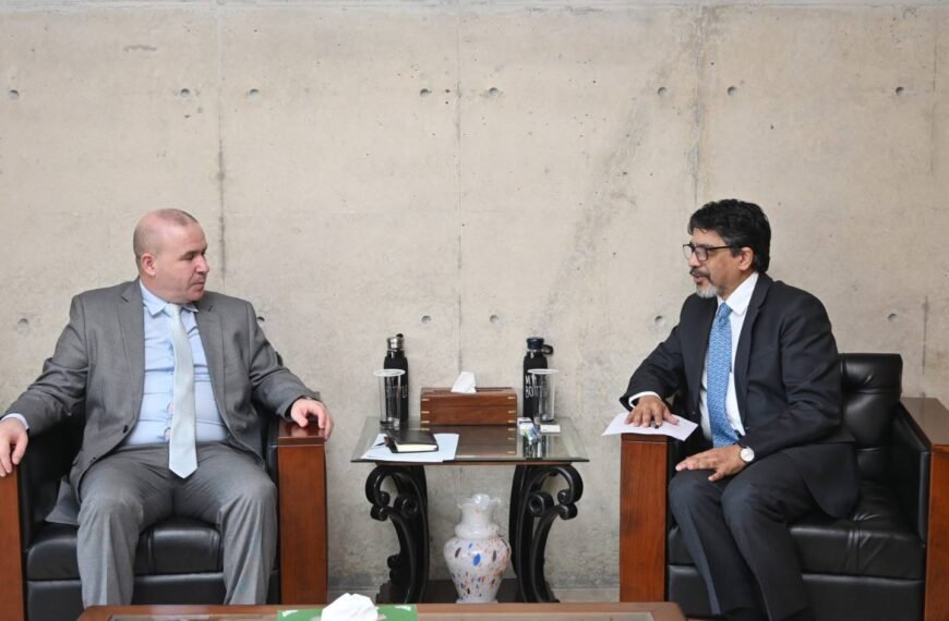 Algerian Ambassador paid a courtesy call on Foreign Secretary