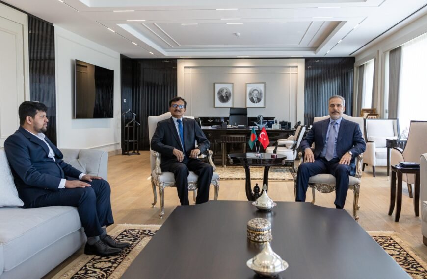 High level diplomatic meeting to…