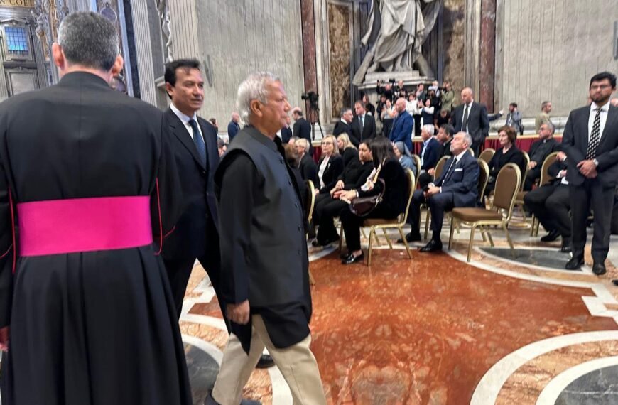 Chief Adviser Tribute to Late Pope Francis at St. Peter’s Basilica