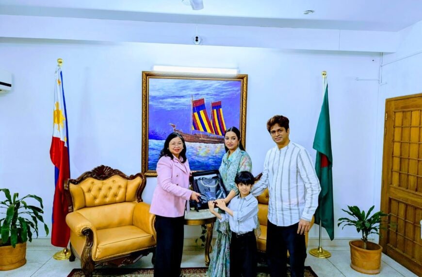 Bangladesh-Philippines Chambers Directors Salahuddin-Maksuda Couple…