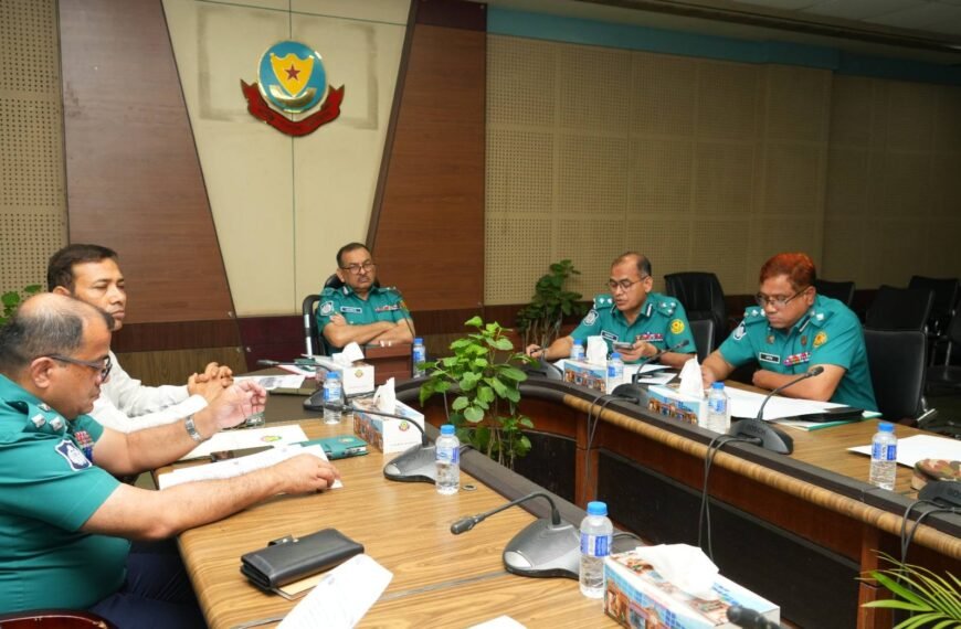 DMP holds security coordination meeting on the occasion of Buddha Purnima celebrations