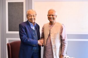 Chief Adviser congratulates Mahathir ahead of 100th birthday