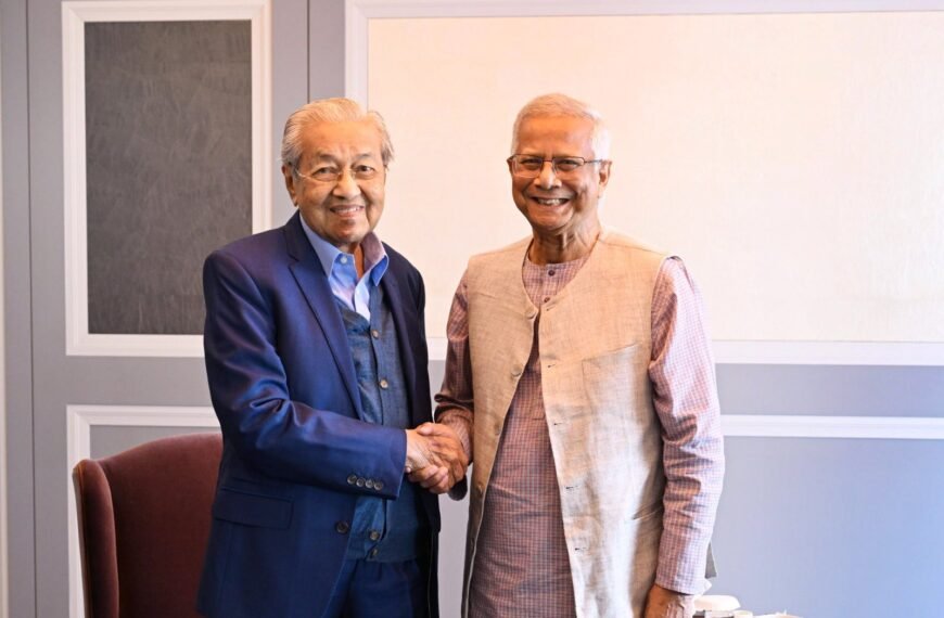 Chief Adviser congratulates Mahathir ahead of 100th birthday