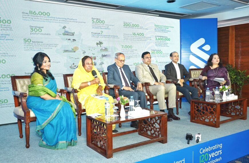 Standard Chartered Bangladesh’s sustainability initiative…