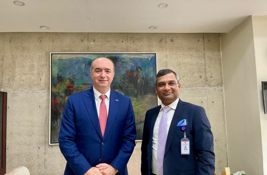 Kosovo Ambassador paid a courtesy…