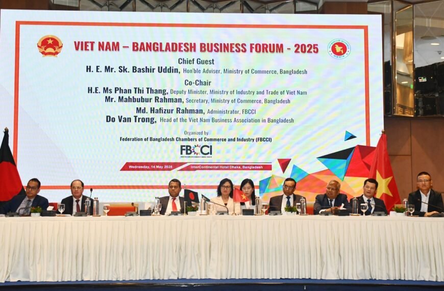 FBCCI holds ‘Vietnam-Bangladesh Business Forum…