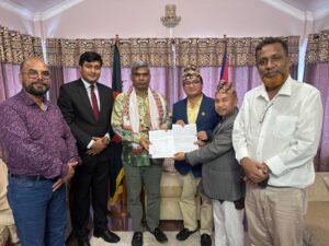 SAARC Journalist Forum Delegation Meets Bangladesh Ambassador in…