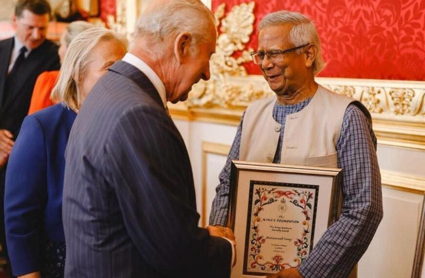 Chief Adviser receives King Charles III Harmony Award