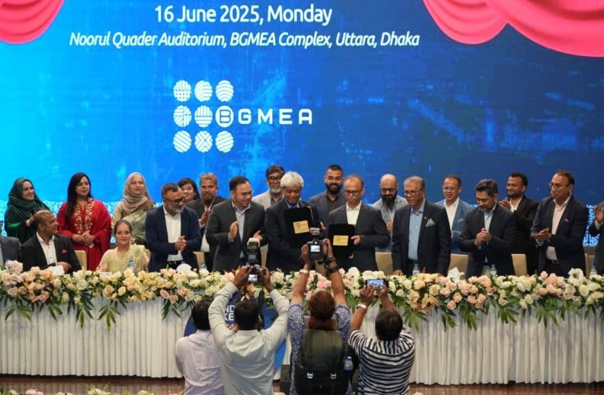 BGMEA’s new board of directors takes office under the leadership of newly elected president Mahmud Hasan Khan