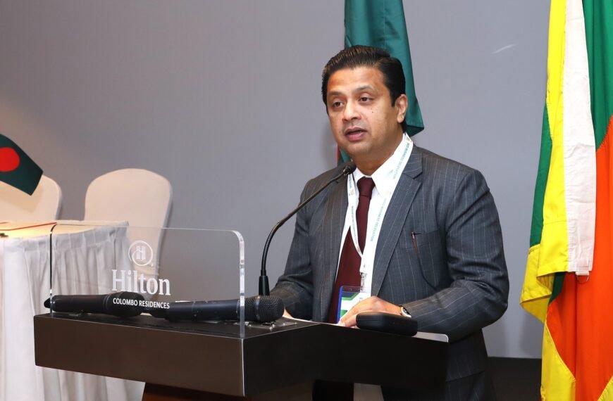 Dhaka Chamber (DCCI) delegation participates in business forum organized by Ceylon Chamber in Sri Lanka