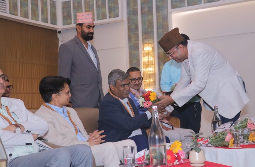 Bangladesh Ambassador to Nepal attended the annual conference of the Pharmaceutical Importers Association in Kathmandu