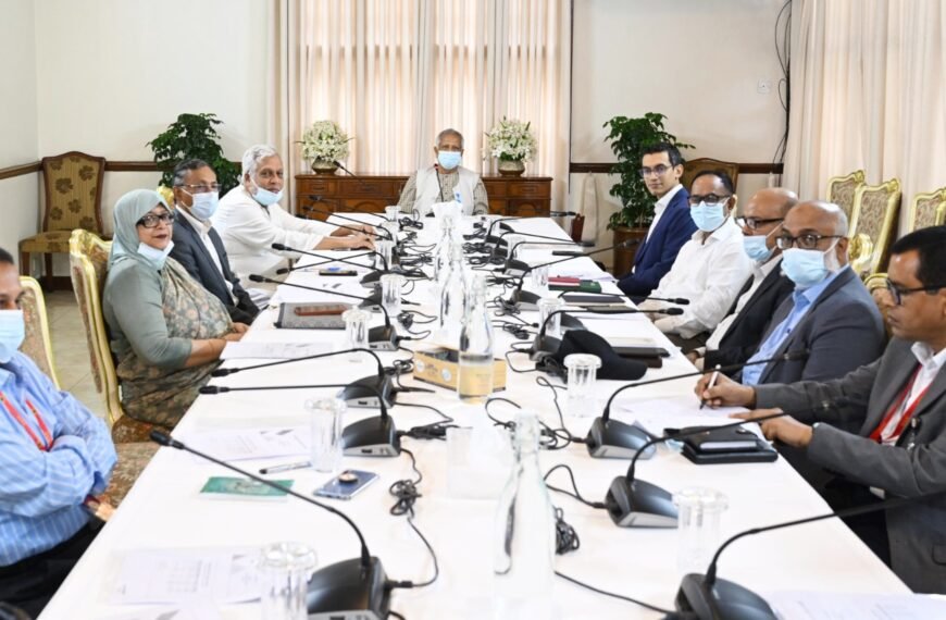 Chief Advisor orders installation of solar panels on rooftops of all government buildings in the country