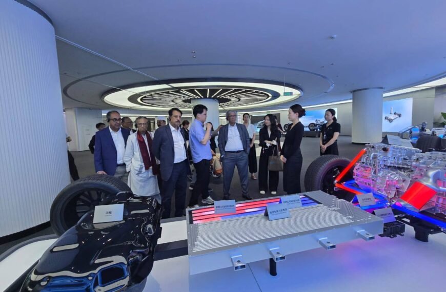 BNP delegation visits BYD factory on third day of China visit