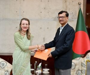 Newly appointed UNFPA Representative Catherine Brin Pays Courtesy…