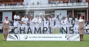 South Africa wins ICC Test Championship trophy