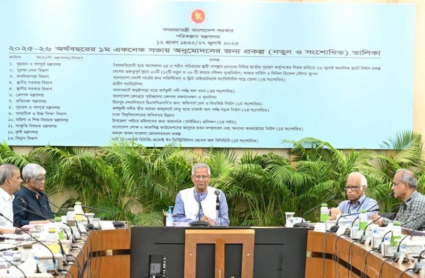 ECNEC meeting approves 12 projects…