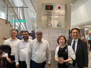 Dhaka Metro Line 6’s Success impressed JICA Executive…