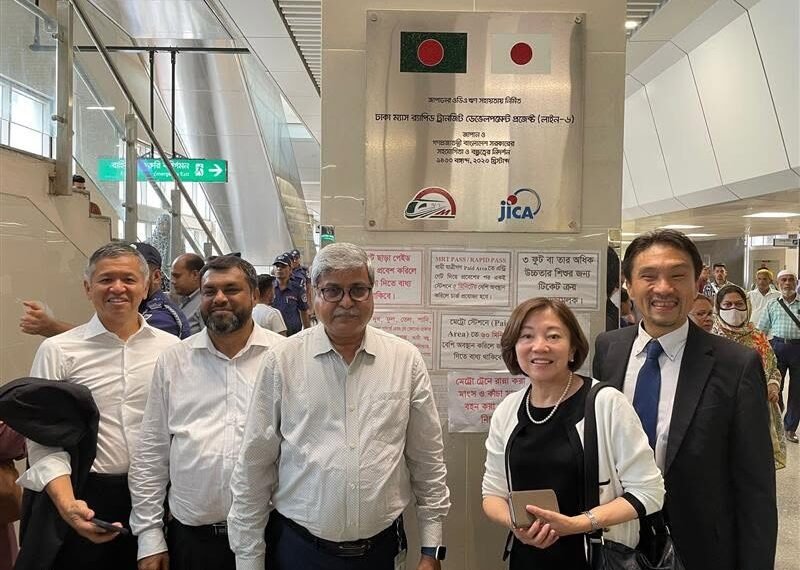 Dhaka Metro Line 6’s Success impressed JICA Executive from Tokyo