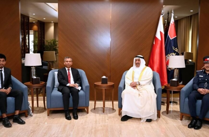 Bangladesh Ambassador to Bahrain pays courtesy call on Undersecretary of Bahrain’s Ministry of Interior (MOI)