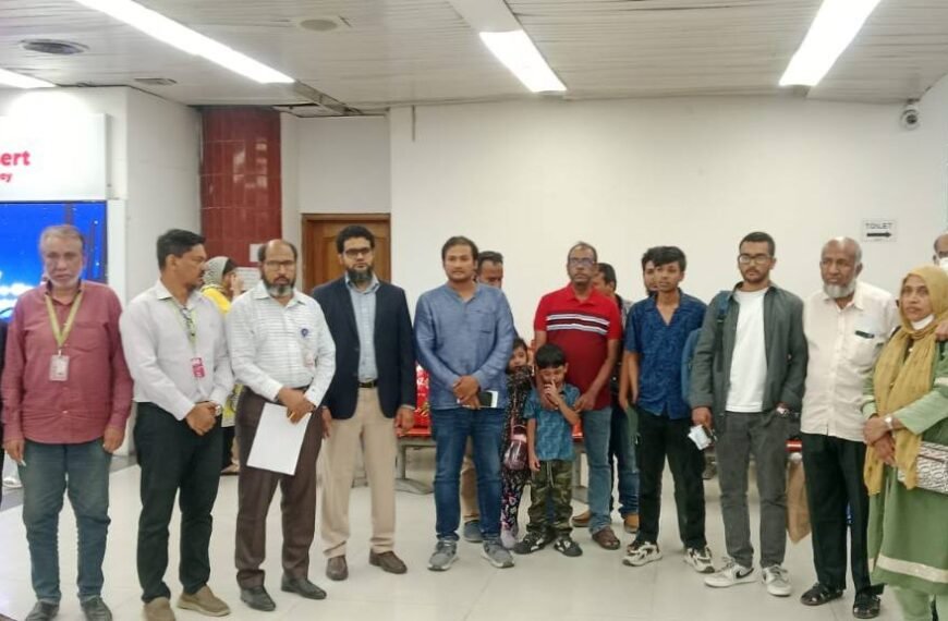 28 Bangladeshis seeking repatriation from Iran return home in first batch