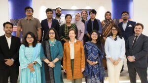 U.S. Charge d’Affaires congratulates Fulbright scholars